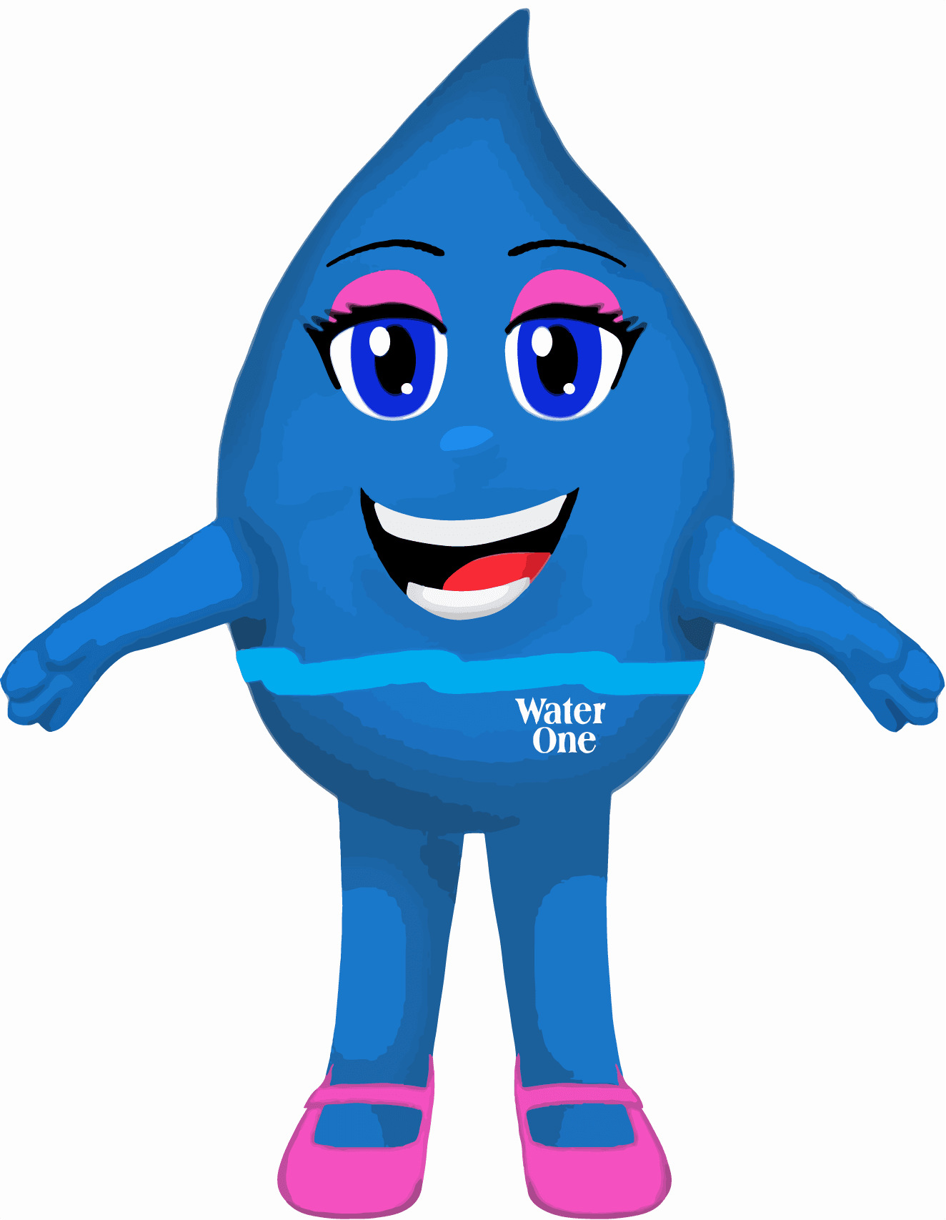 Misty mascot of WaterOne