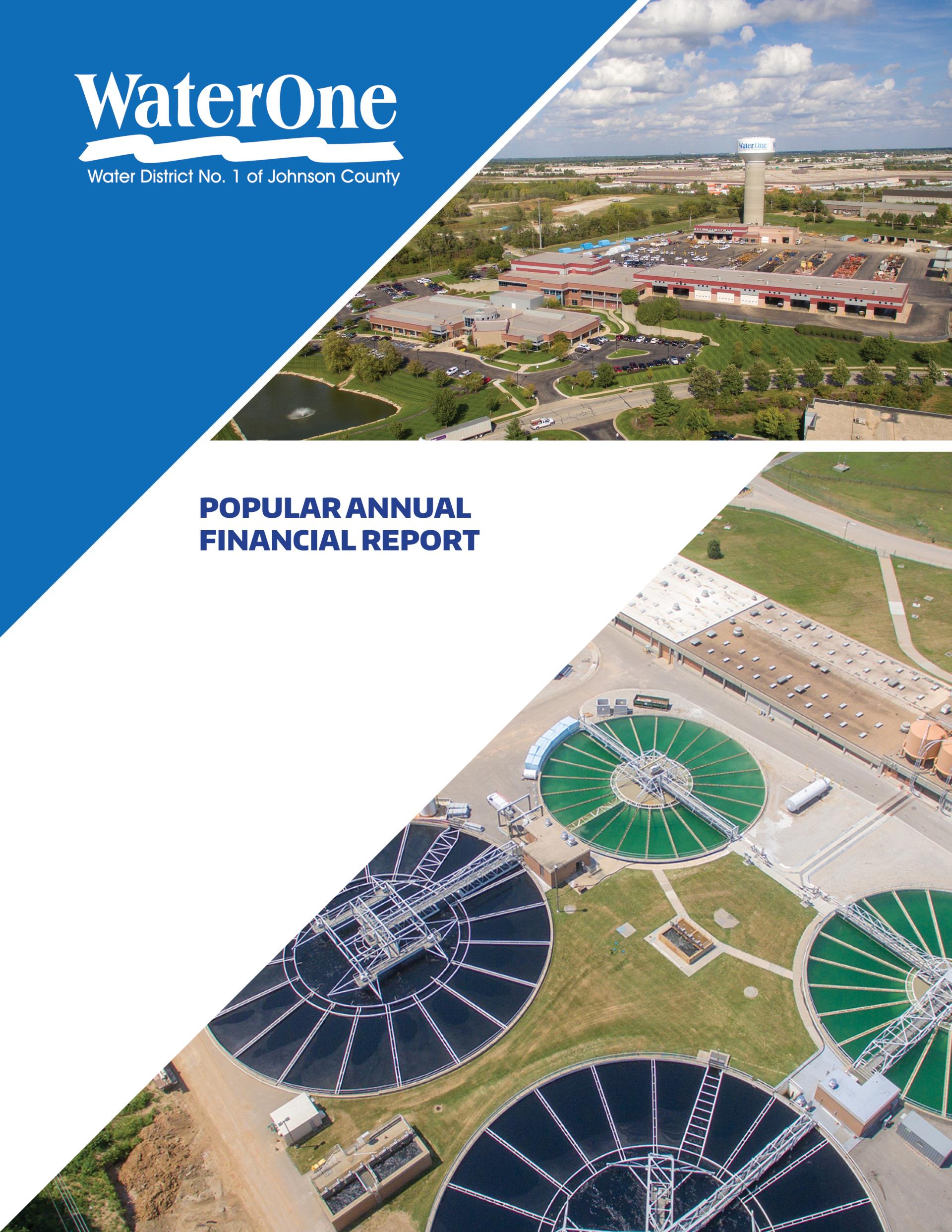 Popular Annual Financial Report Cover Sheet