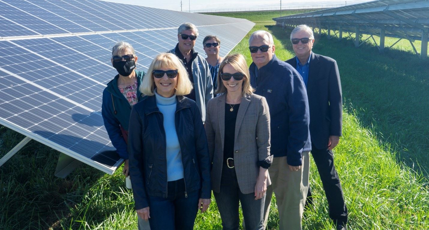 Waterone Board Members Tour the BPU Nearman Station Solar Farm